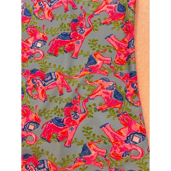 Kaeli Smith Elephant Print Tunic Dress XL - Picture 4 of 5